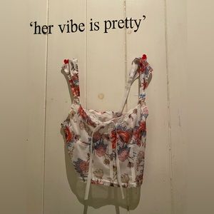 Sheer Corset top🤍